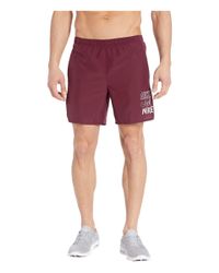 Nike Synthetic Challenger Shorts 7 Bf Graphics (black/white) Men's Shorts  in Night Maroon/White (Red) for Men - Lyst