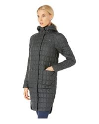 thermoball water resistant duster jacket