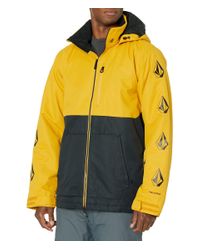 volcom mens ski jacket