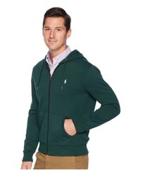 Polo Ralph Lauren Synthetic Double Knit Tech Jacket (college Green 