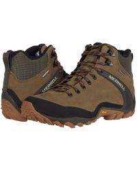 men's chameleon 8 leather mid waterproof