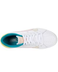 PUMA Leather Cali Star Oq in White | Lyst