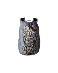floral north face backpack