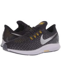 Nike Rubber Air Zoom Pegasus 35 (black/metallic Gold/university Red) Men's  Running Shoes in Gray for Men - Lyst