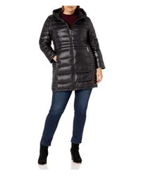 calvin klein jeans down long parka