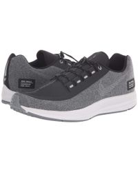 Nike Rubber Air Zoom Winflo 5 Run Shield (black/metallic Silver/cool Grey)  Men's Running Shoes for Men - Lyst