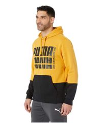 puma yellow hoodie