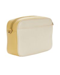 Furla Leather Real Mini Camera Case in White | Lyst Furla Leather Real Mini Camera Case in White | Lyst