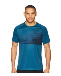 Adidas Originals Blue Ampli Parley Tee 3 for men