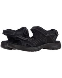 ecco sandals black
