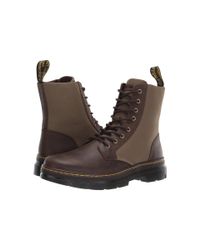 boots martens tract combs ii dr olive dark brown dms