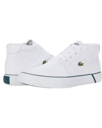 Lacoste High-top sneakers for Men Up to 50% Lyst.com