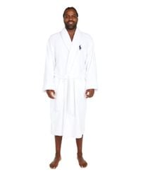 polo shower robe