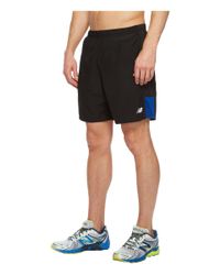New Balance Synthetic Accelerate 7 Shorts (mineral Green/pigment ...