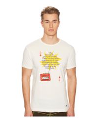 Vivienne Westwood White The Best Way T-shirt for men