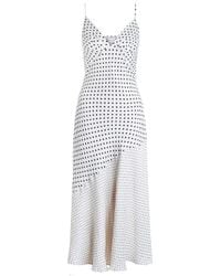 Zimmermann | Multicolor Stranded Tuck Slip Dress | Lyst