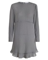 Zimmermann | Gray Stranded Frill Shift | Lyst