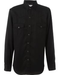 Saint Laurent Classic Western Shirt - Lyst