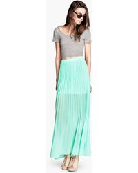 h&m womens maxi skirts