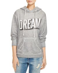 Wildfox Dream Scene Hoodie In Vintage Lace Gray Lyst