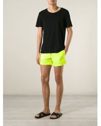 yellow moncler shorts yellow moncler shorts