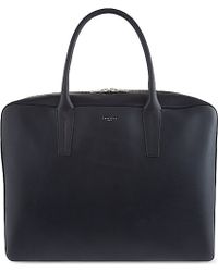 Sandro E15 Billy Leather Over The Shoulder Handbag - For Men - Blue