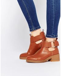 beige boots pull and bear