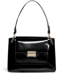 Jason Wu Christy' Leather Shoulder Bag - Black