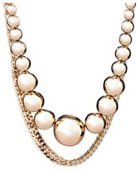 Max Mara Florida Necklace - Metallic
