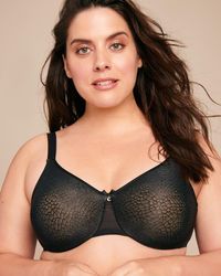 Triumph Infinite Sensation Minimizer Bra D G Cup Black