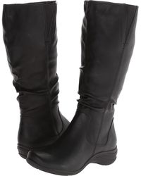 hush puppies wide calf boots