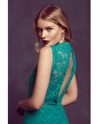 Free People Dixie Lace Catsuit - Green