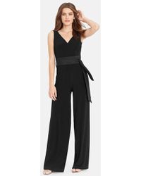 ralph lauren jumpsuit black