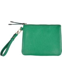 Asos Clutch Bag with Strap and Fitting in Green (mint) | Lyst