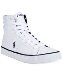 Polo Ralph Lauren High-top sneakers for Men | Online Sale up to 50% off |  Lyst