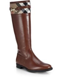 burberry equestrian boots