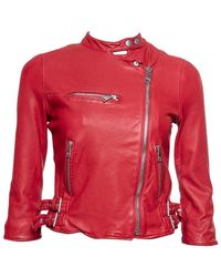 dolce and gabbana leather jacket womens