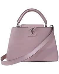 sac louis vuitton capucine rose pale