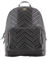 gg marmont 2.0 matelassé leather mini backpack