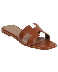 red hermes slides