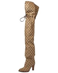 over the knee gucci boots
