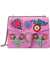 gucci dionysus pink suede