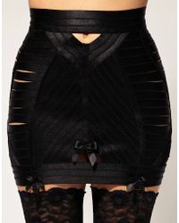 Bordelle Waspie Skirt - Black