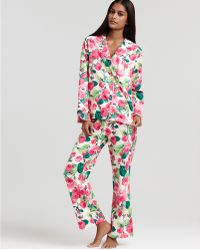 Betsey Johnson Flannel Pajama Set - Pink