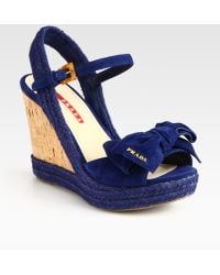 prada wedge shoes