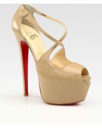 Women's Christian Louboutin Platform heels and pumps from $715 | Lyst