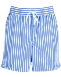 Polo Ralph Lauren Stripe Swim Shorts in Blue for Men | Lyst