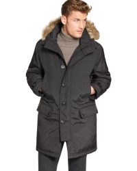 michael kors men's holland hooded parka