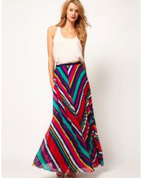 coast imi pleated maxi skirt