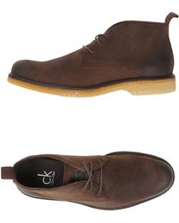 calvin klein desert boots
